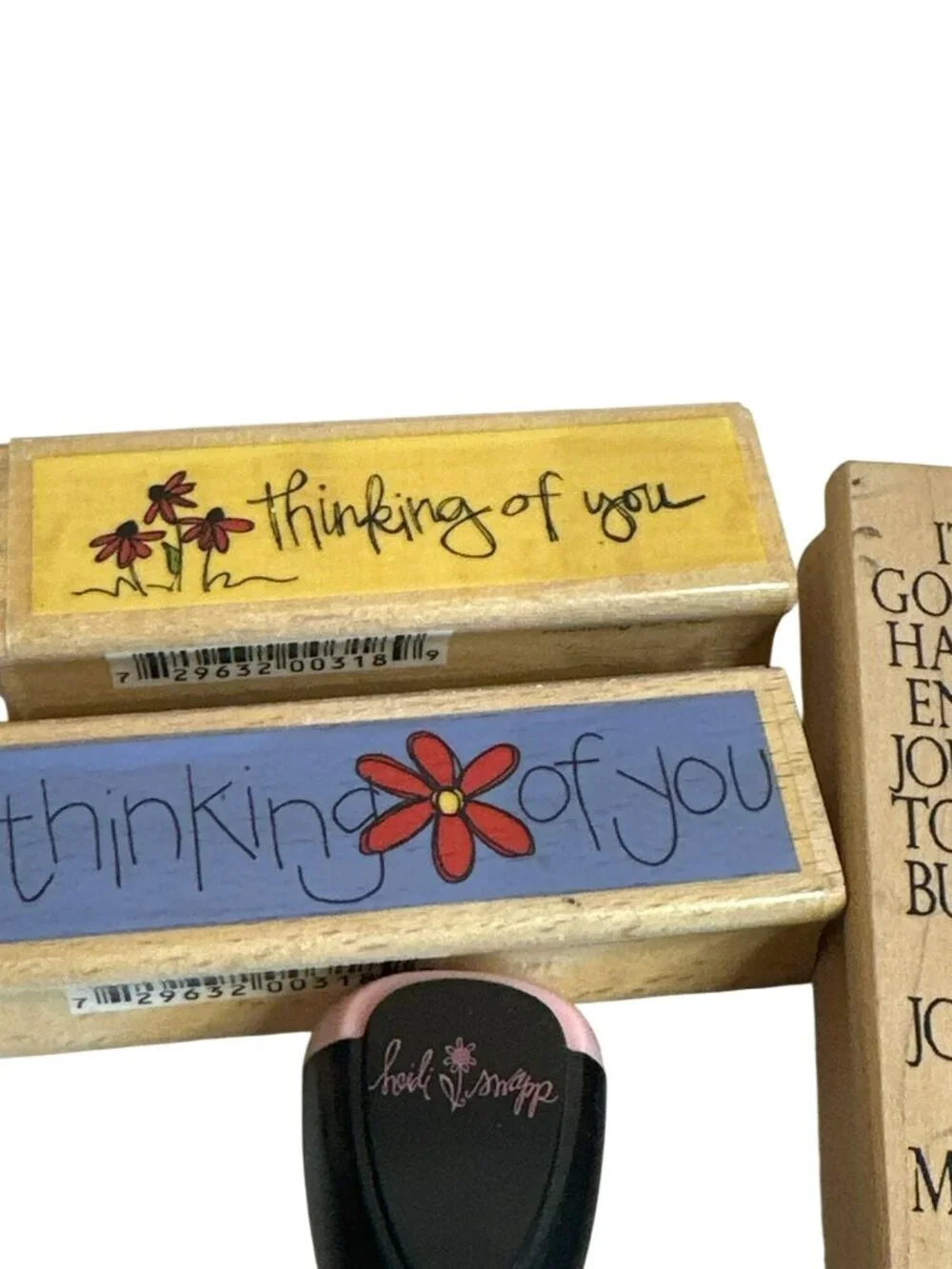 Wooden Rubber Stamps Friendship Inspirational Quotes Stampabilities Heidi Swapp